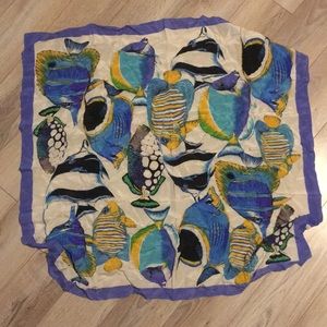 Echo 100% silk scarf